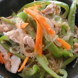 醤油麹を使って！豚肉のチャプチェ風